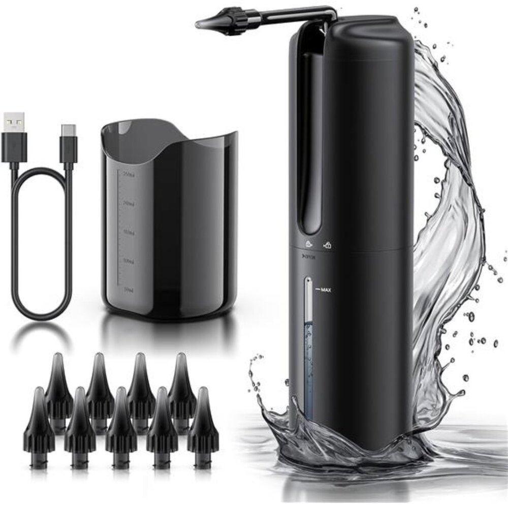 Ear Wax Removal - Electric Ear Irrigation Flushing System - Water Powered Ear